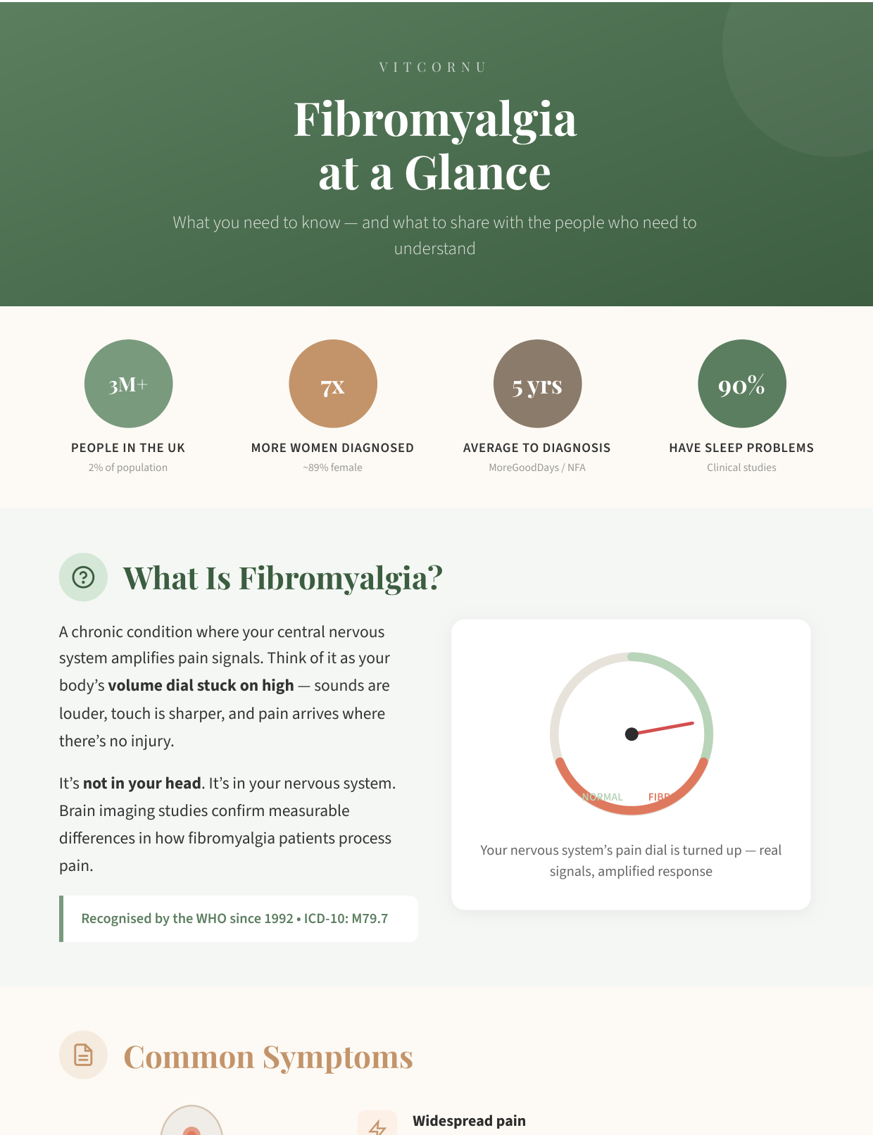 Fibromyalgia at a Glance